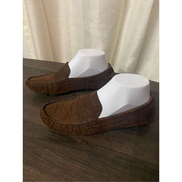 Cole Haan suede brown leather loafer flats size 7 - Picture 6 of 9